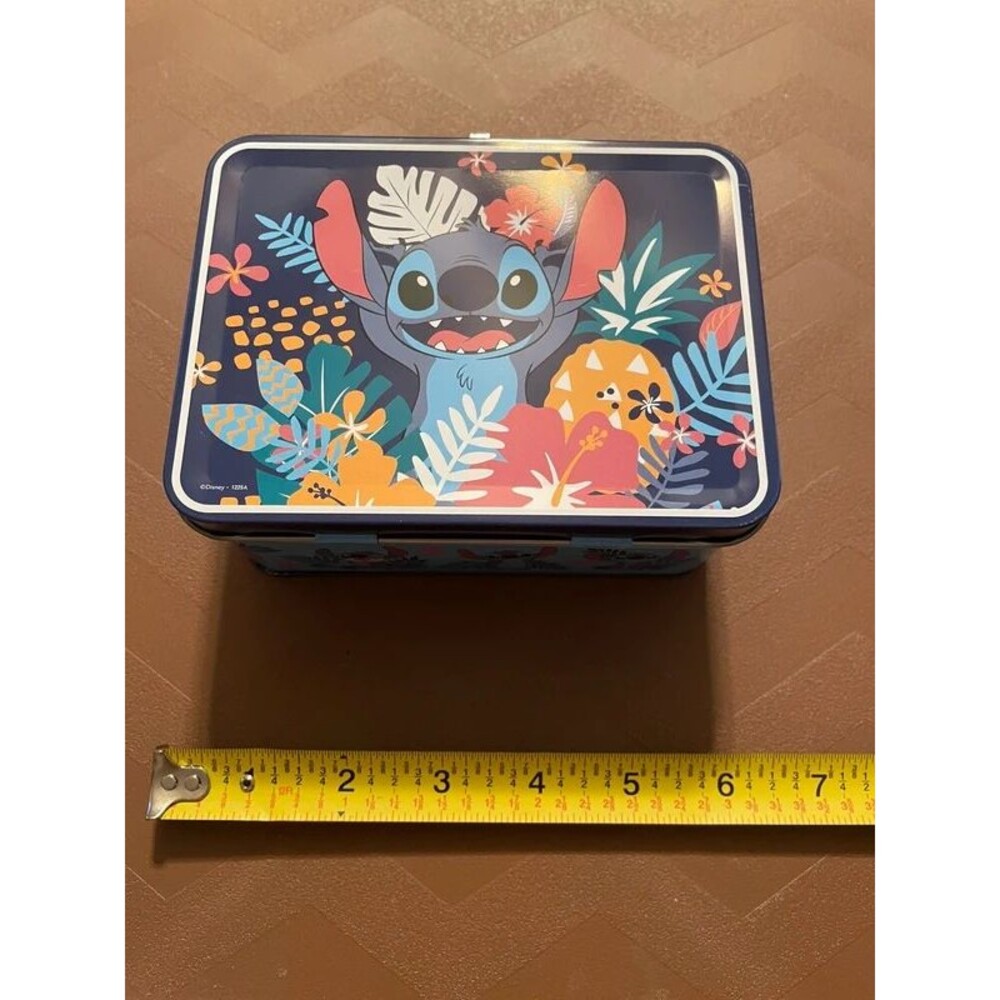 Disney Stitch Food Storage Container Metal box